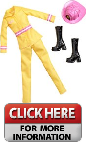 Barbie Careers Fashion Pack, Firefighter Uniform In
